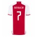 Ajax Steven Bergwijn #7 Kopio Koti Pelipaita 2023-24 Lyhyet Hihat